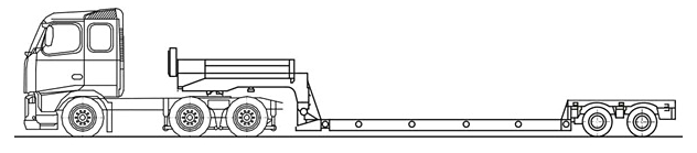 Schwanenhals abnehmbar Nutzlast: 24.460 kg