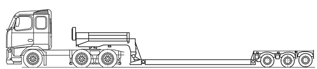 Schwanenhals abnehmbar Nutzlast: 31.500 kg