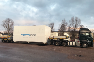 Перевозка модуля FORTA PRO из Латвии, Рига в Литву, Вильнюс